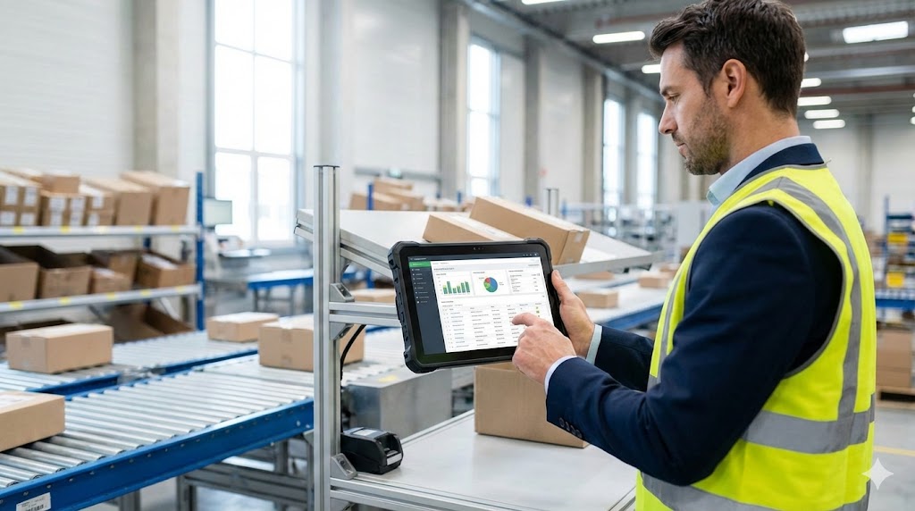 Packing e expedição otimizados com integração WMS e WCS