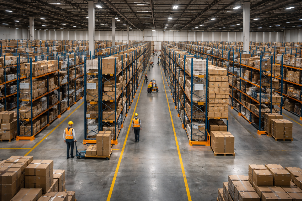 Slotting no WMS e endereçamento inteligente para reduzir deslocamento na separação de pedidos